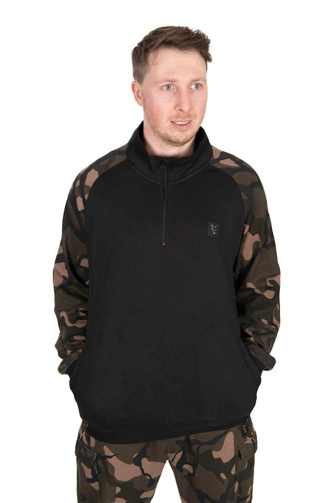 BLUZA BLACK/CAMO QTR ZIP rozmiar L FOX