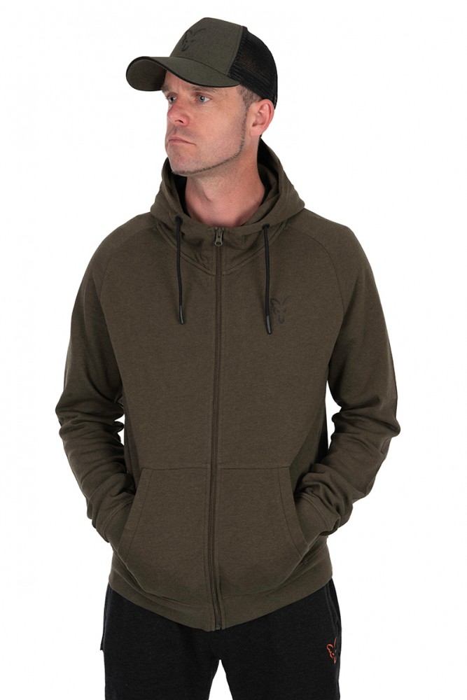 BLUZA COLLECTION LW HOODY GREEN & BLACK r XXL FOX