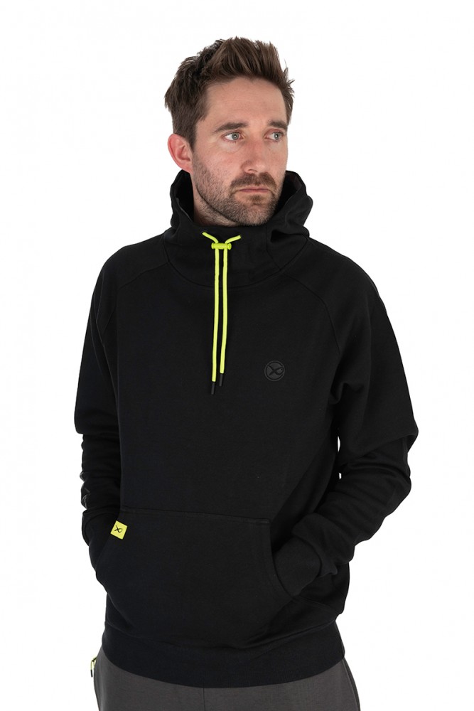 BLUZA HOODY BLACK/LIME rozmiar XL MATRIX