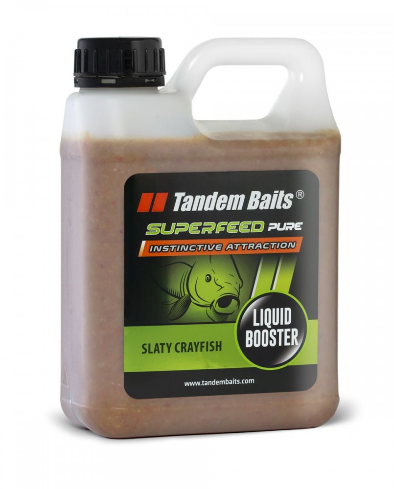 BOOSTER SUPERFEED PURE SLATY CRAYFISH 1L TANDEM