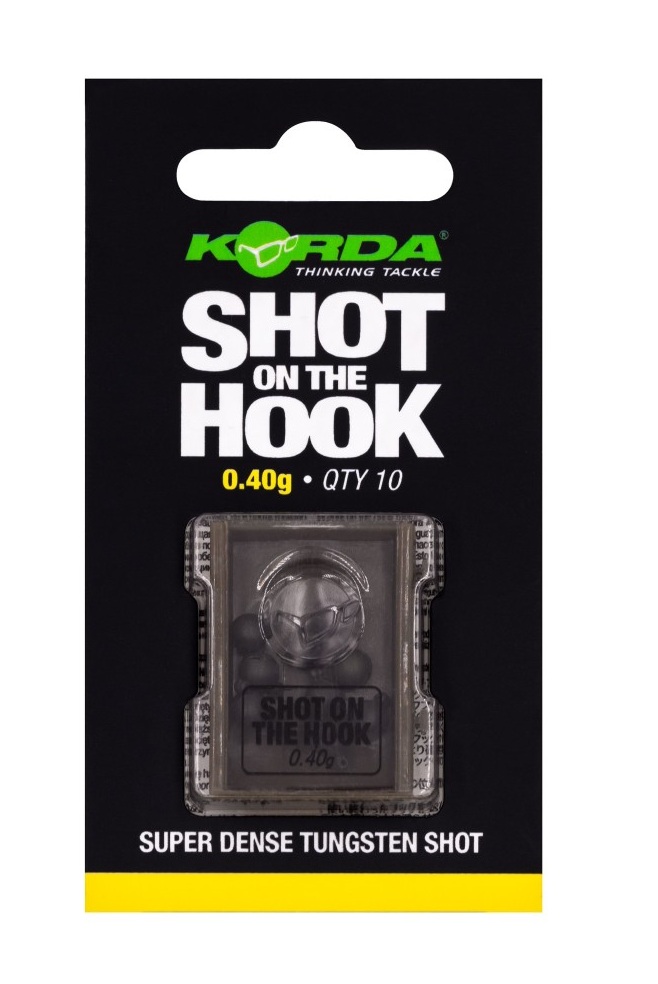 CIĘŻARKI NA HACZYK KORDA SHOT ON THE HOOK 0.40g