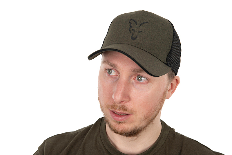 CZAPKA COLLECTION TRUCKER CAP GREEN & BLACK FOX