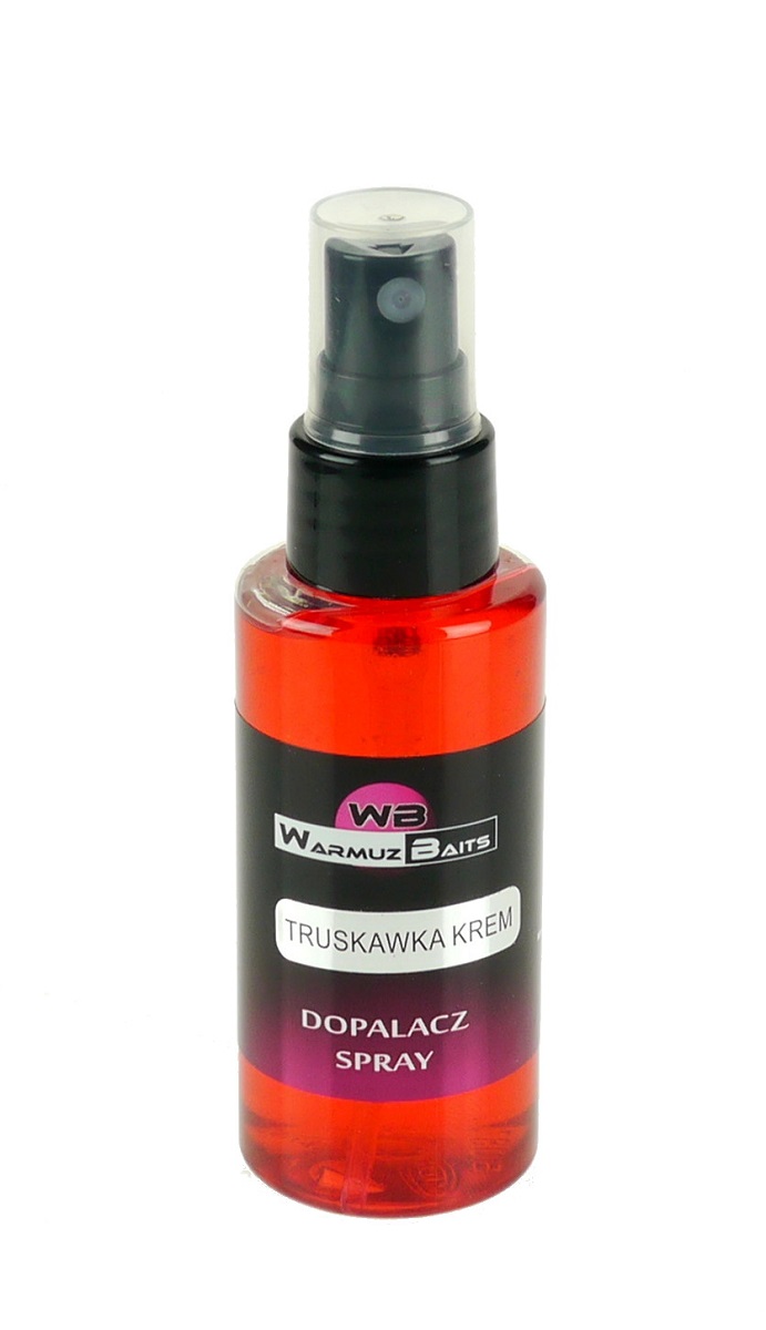 DOPALACZ TRUSKAWKA KREM SPRAY 50ml WARMUZ BAITS