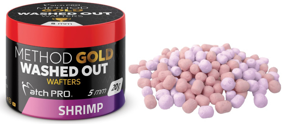 DUMBELLS MATCH PRO WASHED OUT WAFTERS KREWETKA 5mm