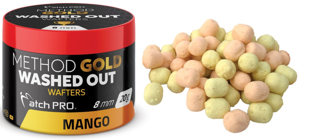 DUMBELLS MATCH PRO WASHED OUT WAFTERS MANGO 8mm