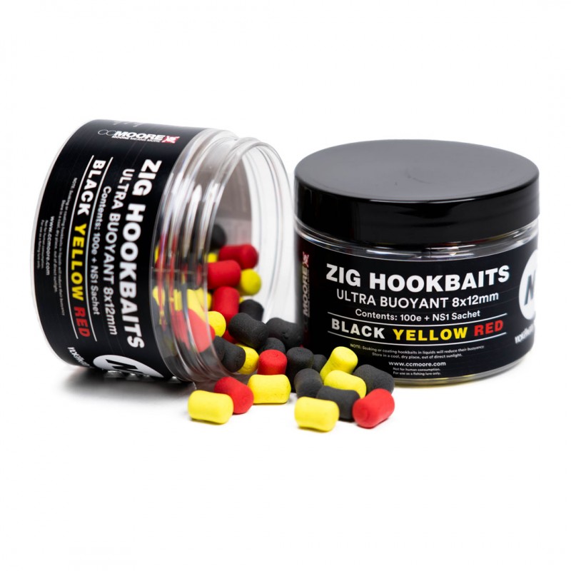 DUMBELLS POP UP CC MOORE NS1 ZIG HOOKBAIT 8x12mm