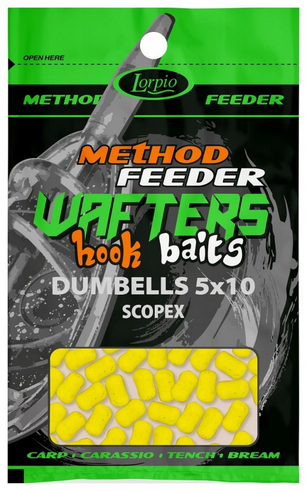 DUMBELLS WAFTERS 5x10mm SCOPEX LORPIO