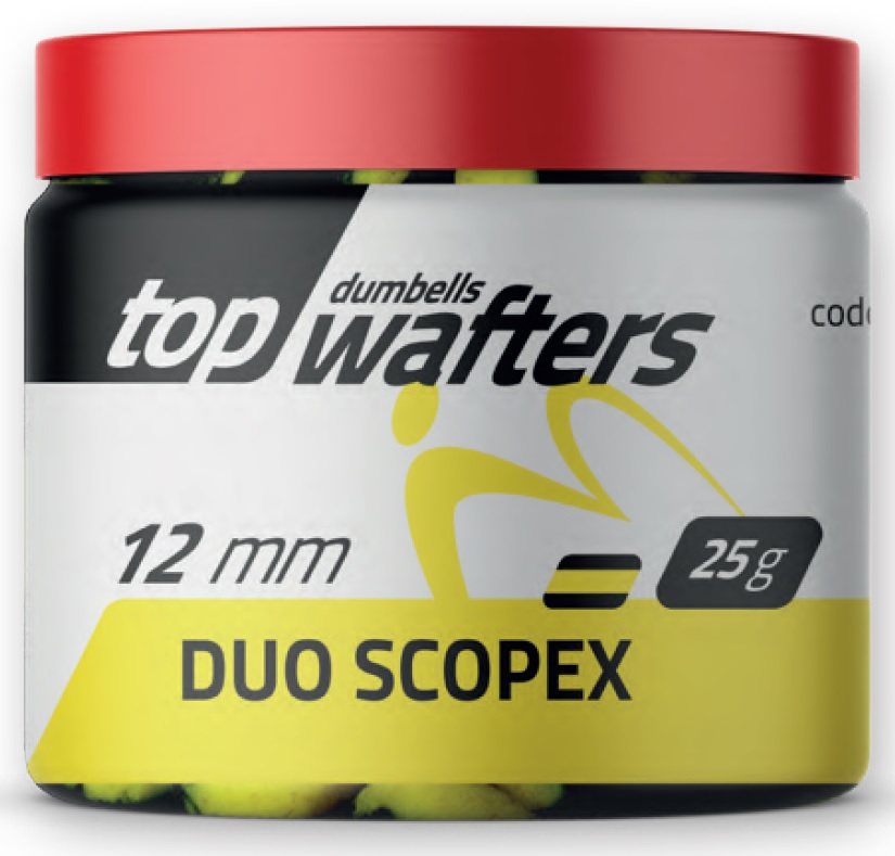 DUMBELLS WAFTERS DUO SCOPEX 12mm 25g MATCH PRO