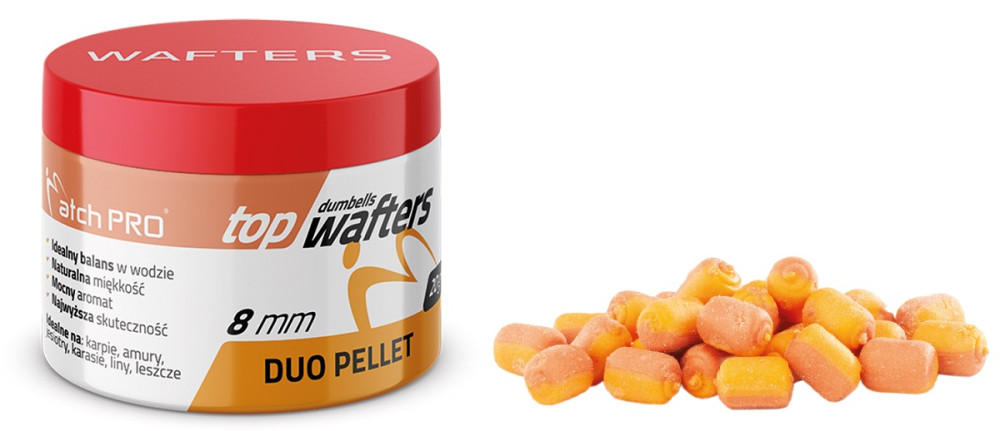 DUMBELLS WAFTERS PELLET 8mm 20g MATCH PRO