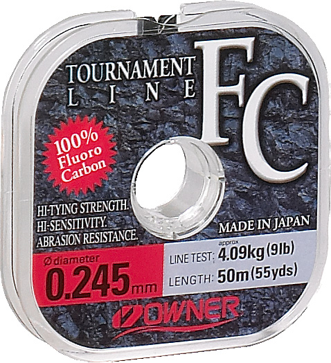 FLUOROCARBON OWNER TOURNAMENT 0,245mm 50m JAXON