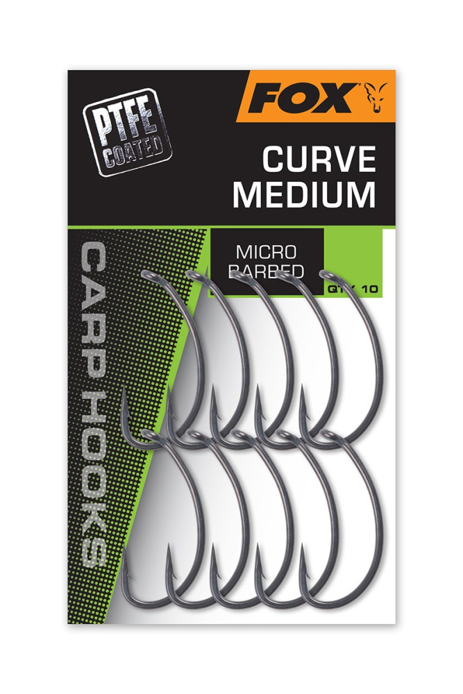 HACZYKI FOX CURVE MEDIUM 10 sztuk rozmiar 5