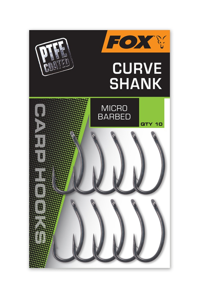 HACZYKI FOX CURVE SHANK 10 sztuk rozmiar 8