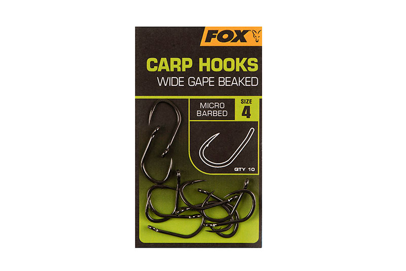 HACZYKI WIDE GAPE BEAKED 10 sztuk rozmiar 2 FOX