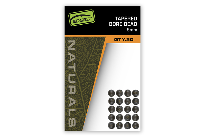 KORALIKI FOX EDGES NATURALS TAPERED BORE BEAD 5mm