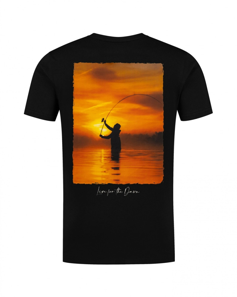 KOSZULKA KORDA SUNRISE TEE BLACK Rozmiar L
