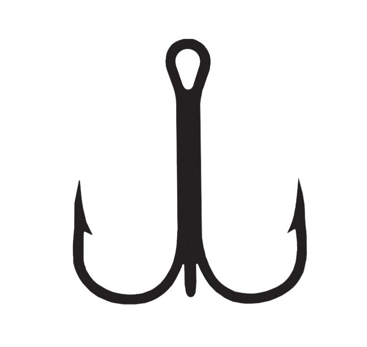 KOTWICE SUMATO CZARNE 5 sztuk rozmiar 3/0 JAXON