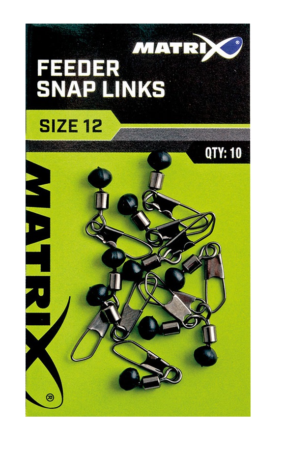 KRTLIK Z AGRAFK FEEDER BEADS SNAP LINK 12 MATRIX