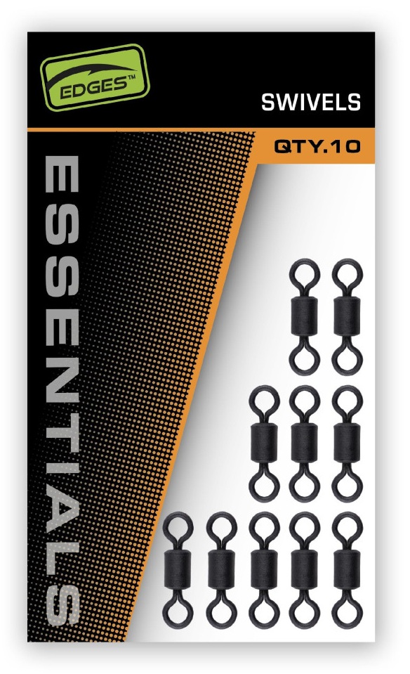 KRĘTLIKI FOX EDGES SWIVEL 10 sztuk rozmiar 7
