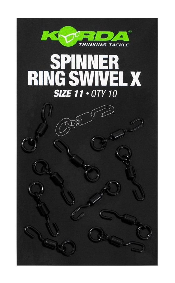 KR�TLIKI KORDA SPINNER RING SWIVEL X rozmiar 11