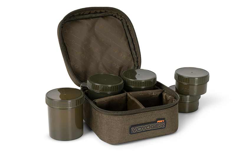 KUFEREK FOX VOYAGER 6 POT HOOKBAIT CASE