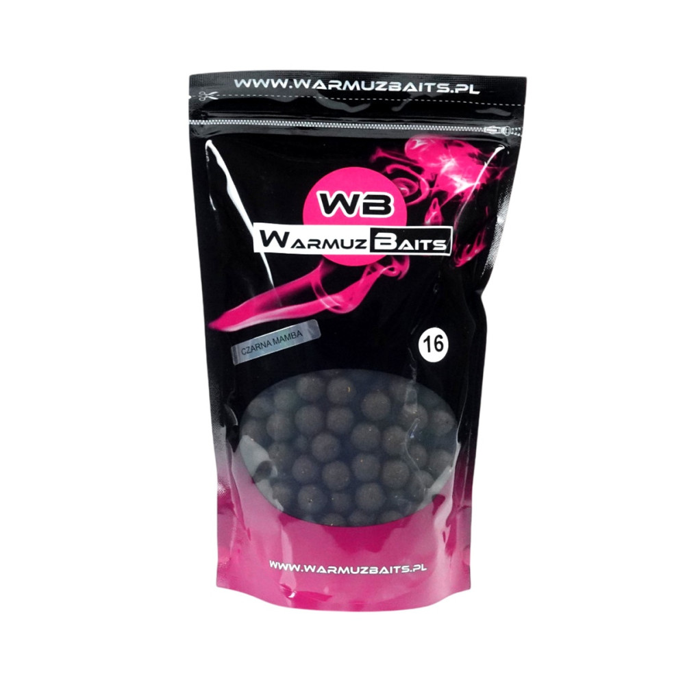 KULKI CZARNA MAMBA 16mm 900g WARMUZ BAITS