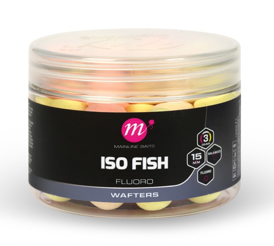 KULKI MAINLINE WAFTERS ISO FISH 15mm PIN.YELL.WHI.
