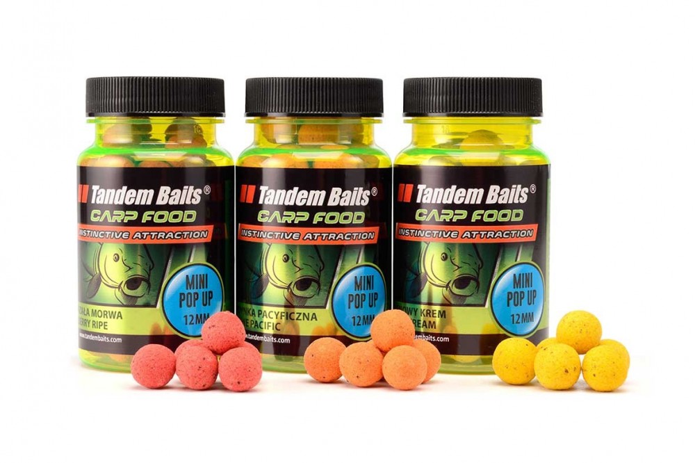 KULKI POP UP 12mm 30g ANANSOWY SOK TANDEM BAITS