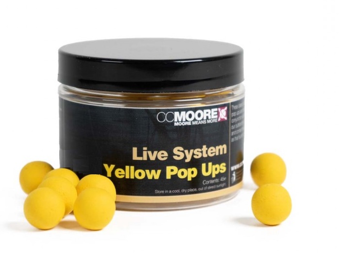 KULKI POP UP CC MOORE LIVE SYSTEM YELLOW 12mm