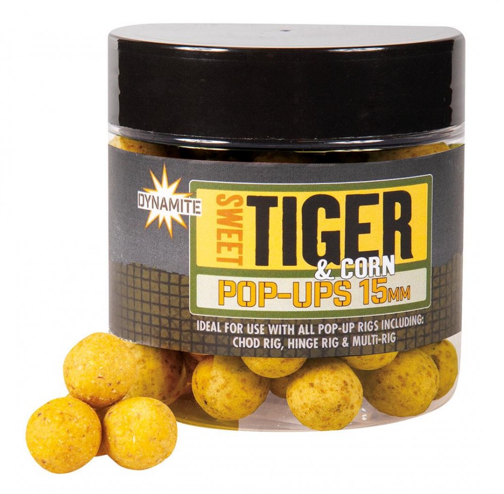 KULKI POP UP SWEET TIGER CORN 15mm DYNAMITE BAITS