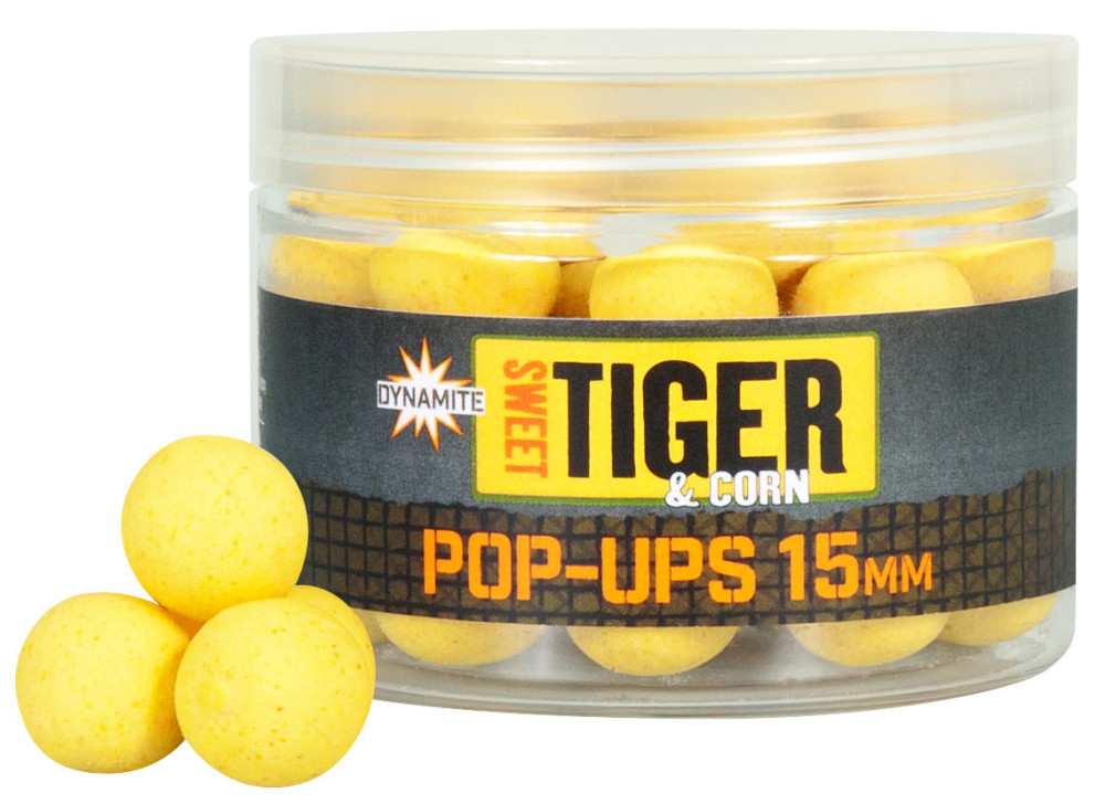 KULKI POP UP SWEET TIGER CORN 15mm DYNAMITE BAITS