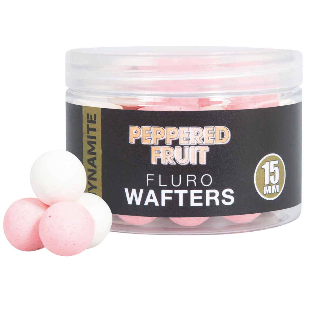 KULKI WAFTERS FLURO DYNAMITE 15mm PEPPERED FRUIT