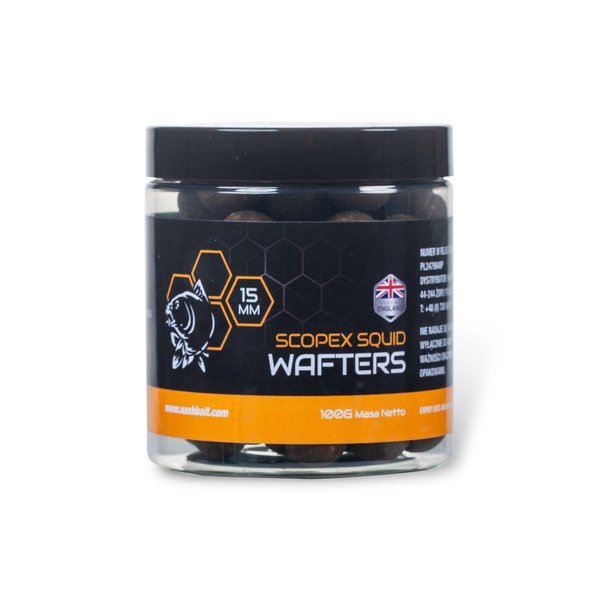KULKI WAFTERS SCOPEX SQUID 15mm NASH