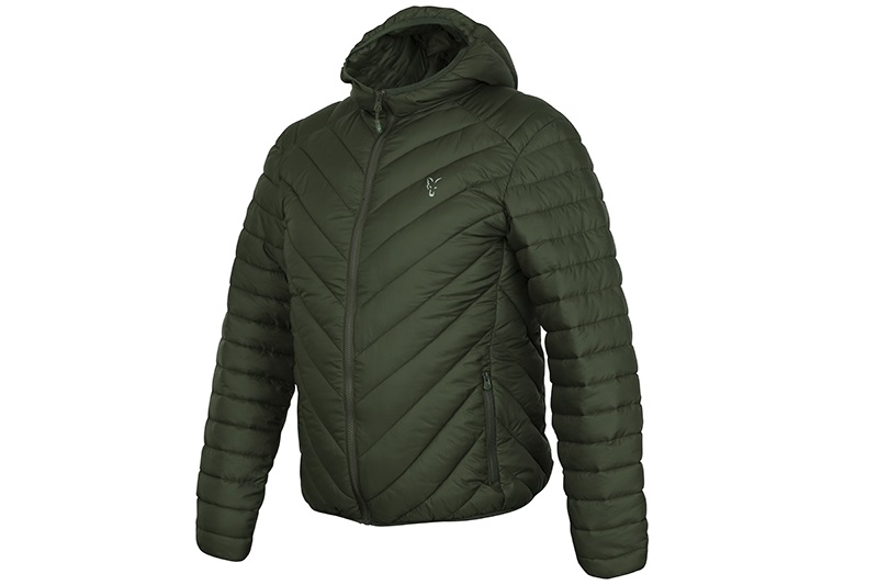 KURTKA QUILTED JACKET GREEN/SILVER rozmiar M FOX
