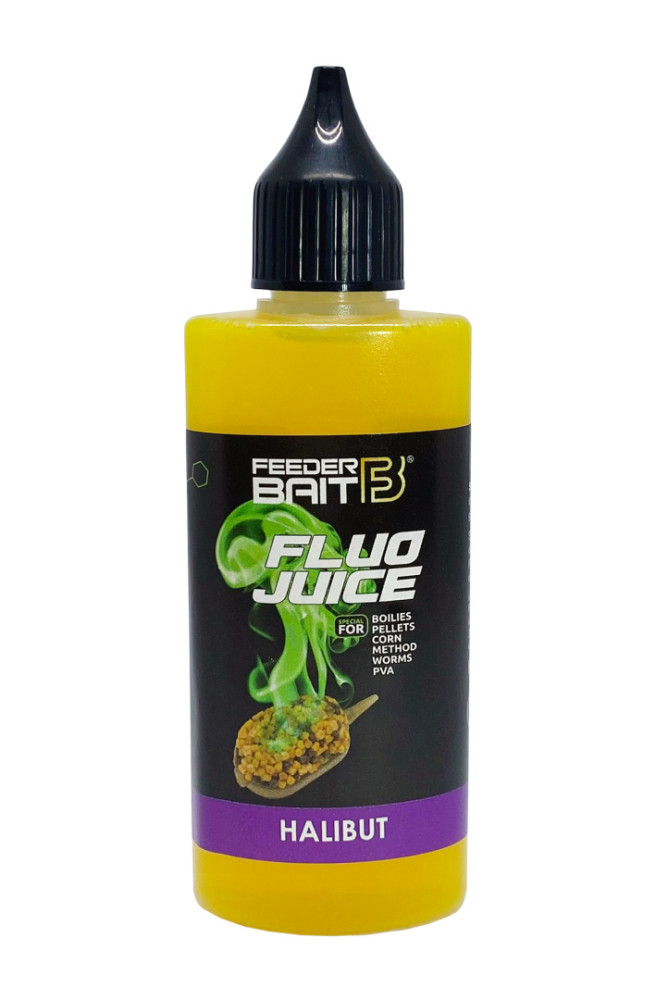LIQUID FEEDER BAIT FLUO JUICE 50ml HALIBUT