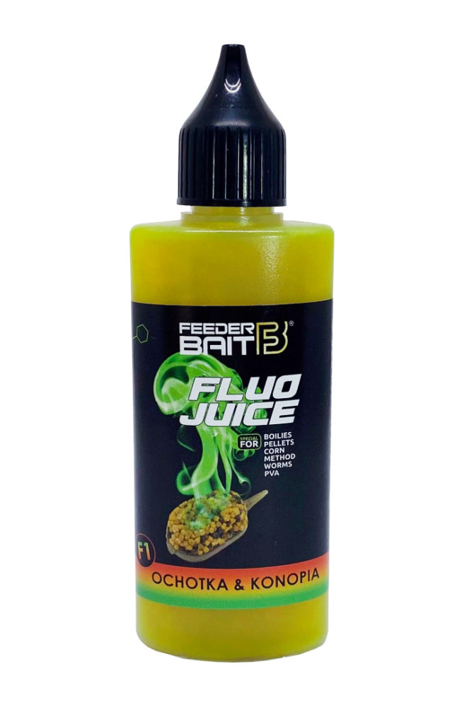 LIQUID FLUO JUICE 50ml OCHOTKA KONOPIA FEEDER BAIT