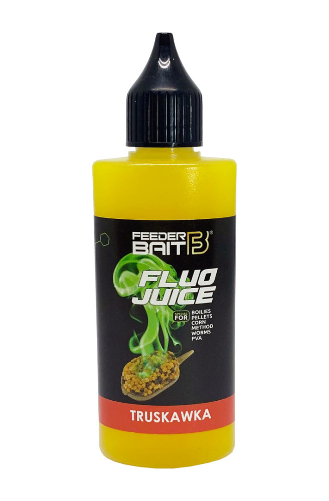 LIQUID FLUO JUICE 50ml TRUSKAWKA FEEDER BAIT