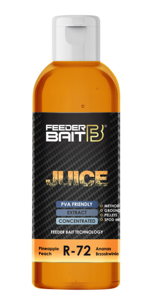 LIQUID JUICE R-72 ANANAS BRZOSKWINIA FEEDER BAIT