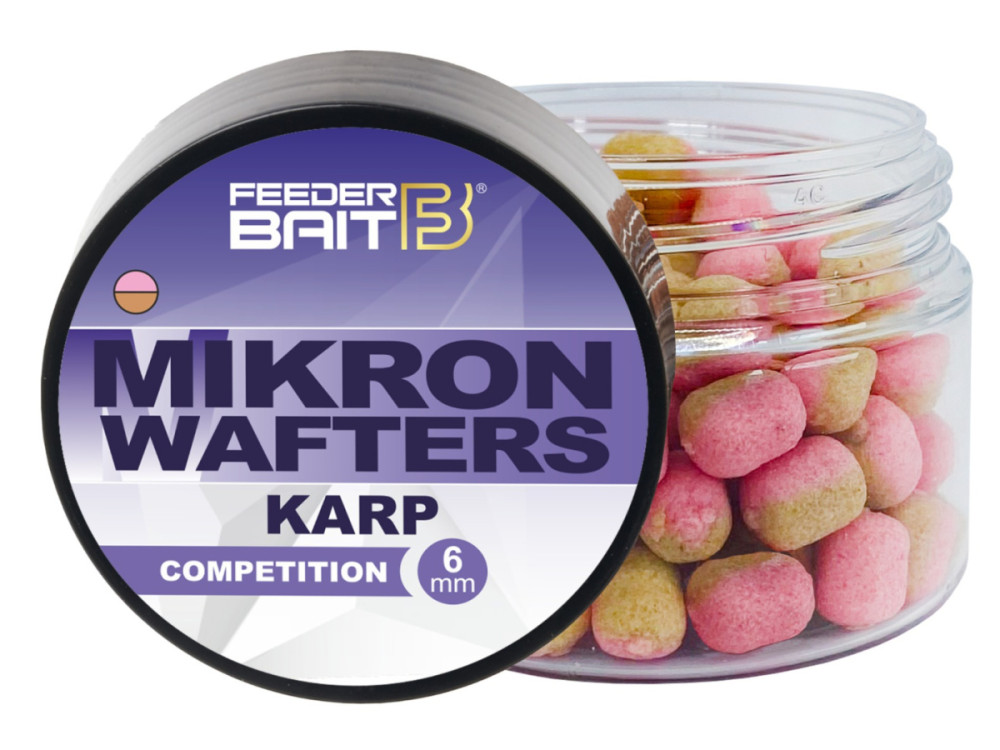 MIKRON WAFTERS 6mm COMPETITION CARP FEEDER BAIT