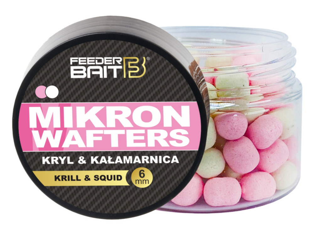 MIKRON WAFTERS 6mm SQUID KRILL FEEDER BAIT