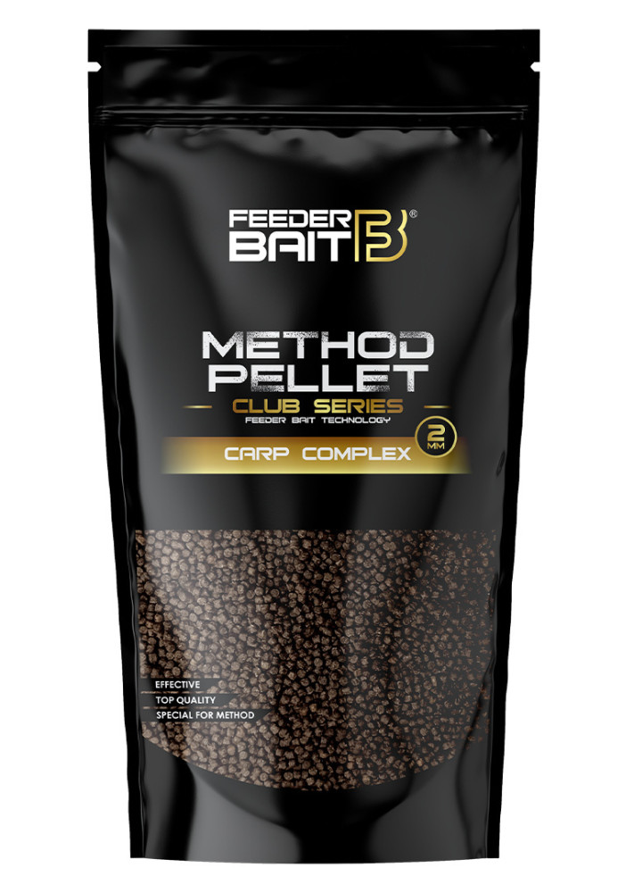 PELLET CLUB CARP COMPLEX 2mm 800g FEEDER BAIT