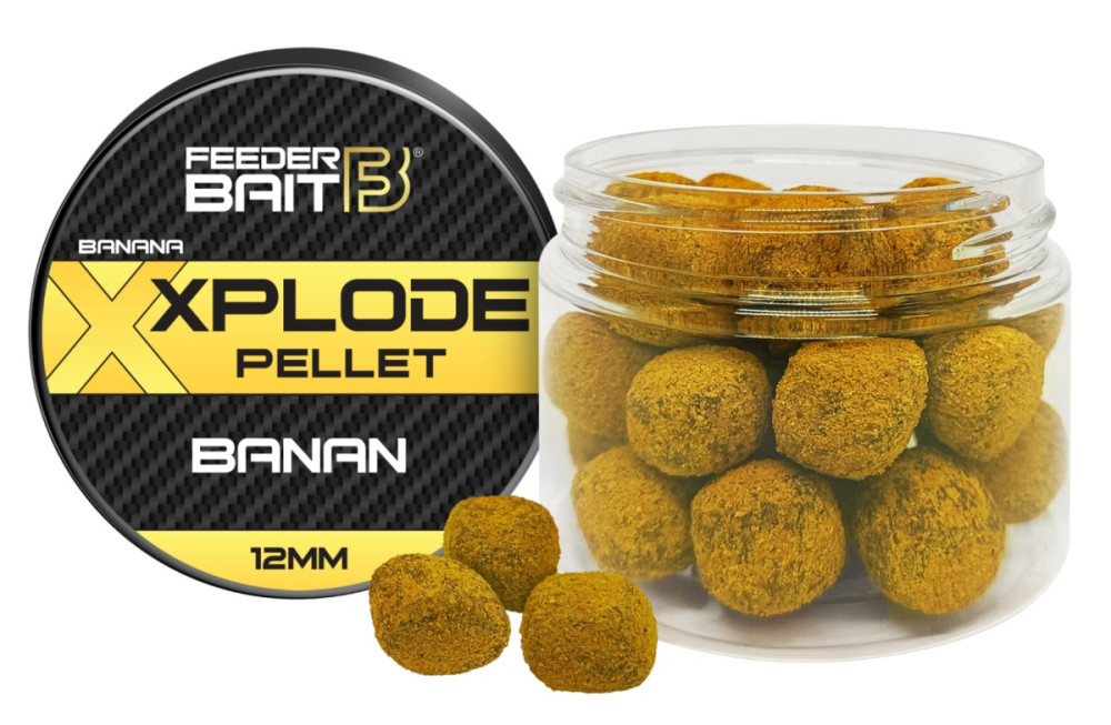 PELLET FEEDER BAIT XPLODE 12mm BANAN