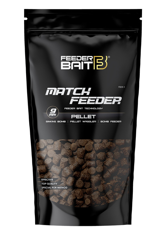 PELLET MATCH FEEDER 9mm 800g FEEDER BAIT