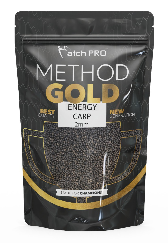 PELLET MATCH PRO GOLD METHOD ENERGY CARP 2mm 700g