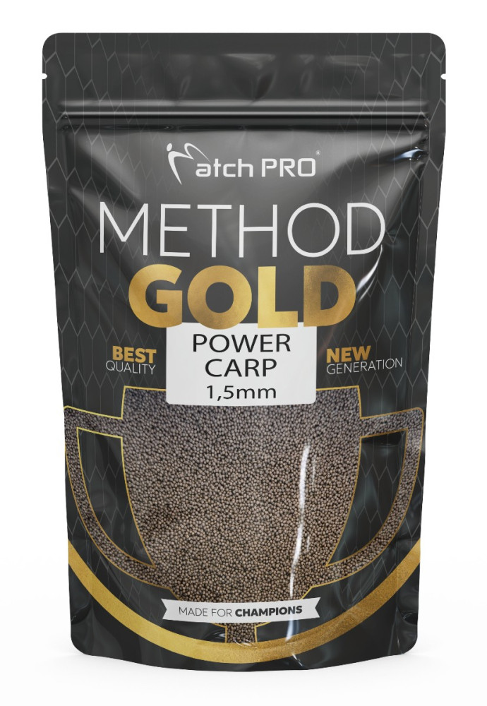 PELLET MATCH PRO GOLD METHOD POWER CARP 1,5mm 700g