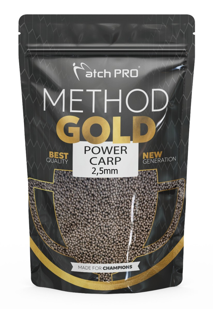 PELLET MATCH PRO GOLD METHOD POWER CARP 2,5mm 700g