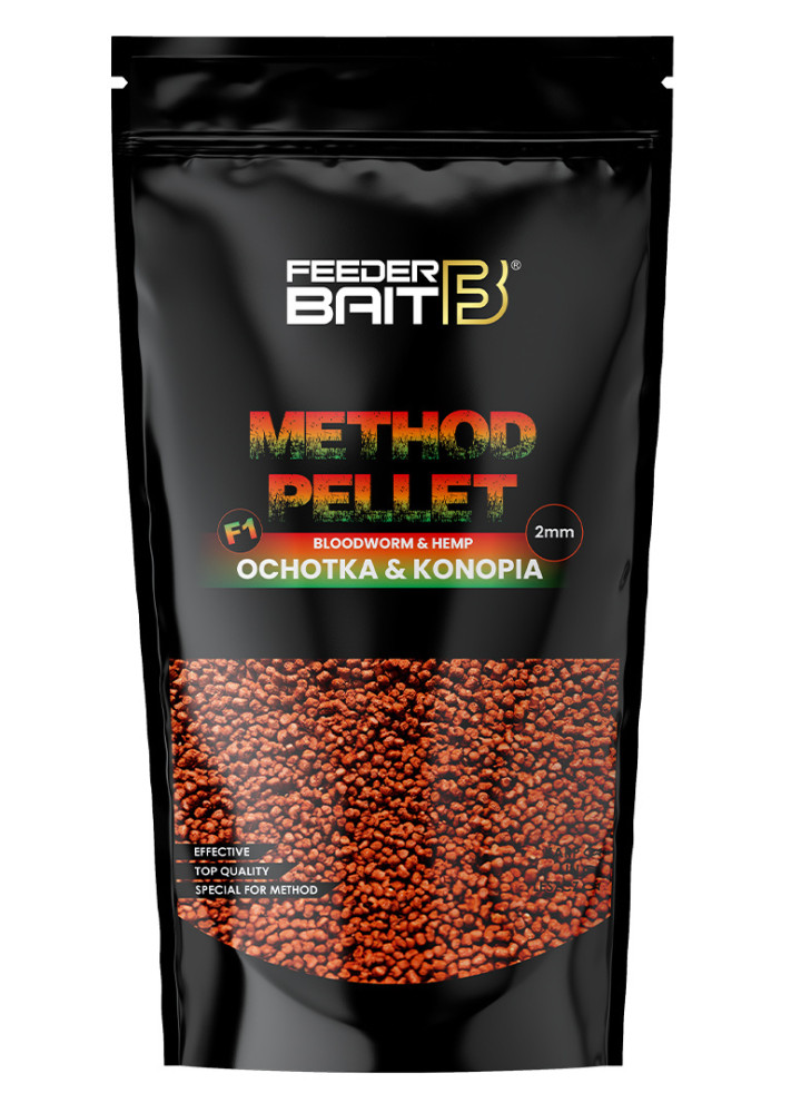 PELLET MICRO KONOPIA OCHOTKA 2mm 800g FEEDER BAIT