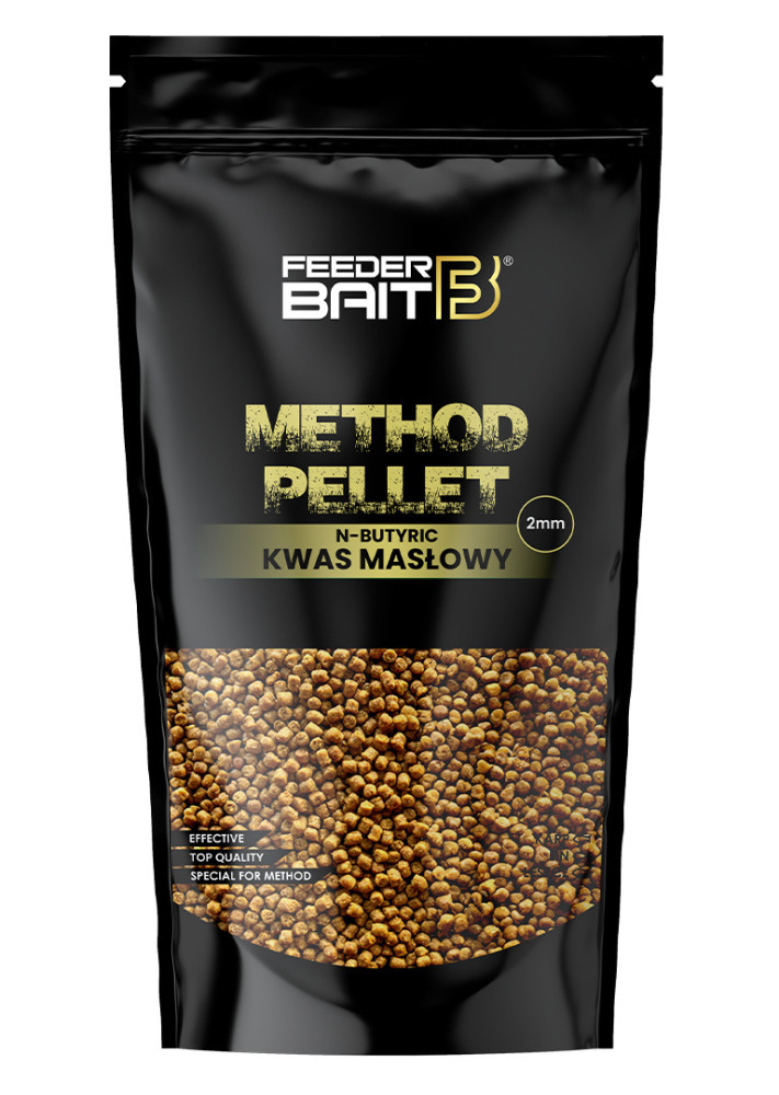 PELLET MICRO KWAS MASŁOWY 2mm 800g FEEDER BAIT