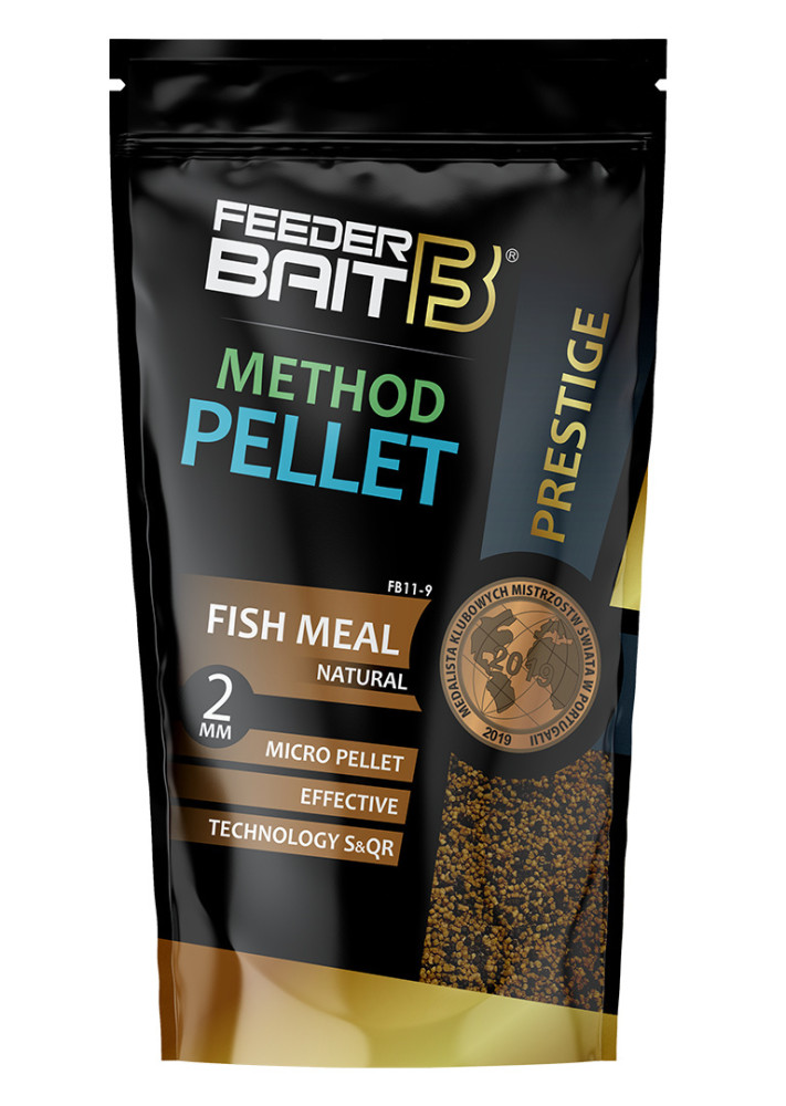 PELLET PRESTIGE NATURAL 2mm 800g FEEDER BAIT