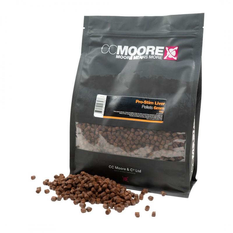 PELLET PRO-STIM LIVER 6mm 1kg CC MOORE