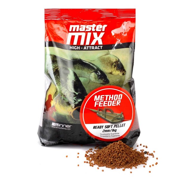PELLET READY SOFT 2mm 1kg HOT KRILL WINNER